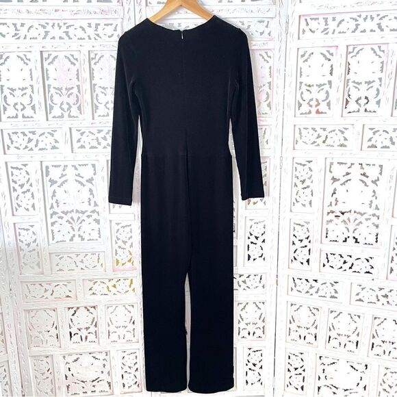 VTG DKNY Velvet Long Sleeve Jumpsuit - Picture 2 of 11